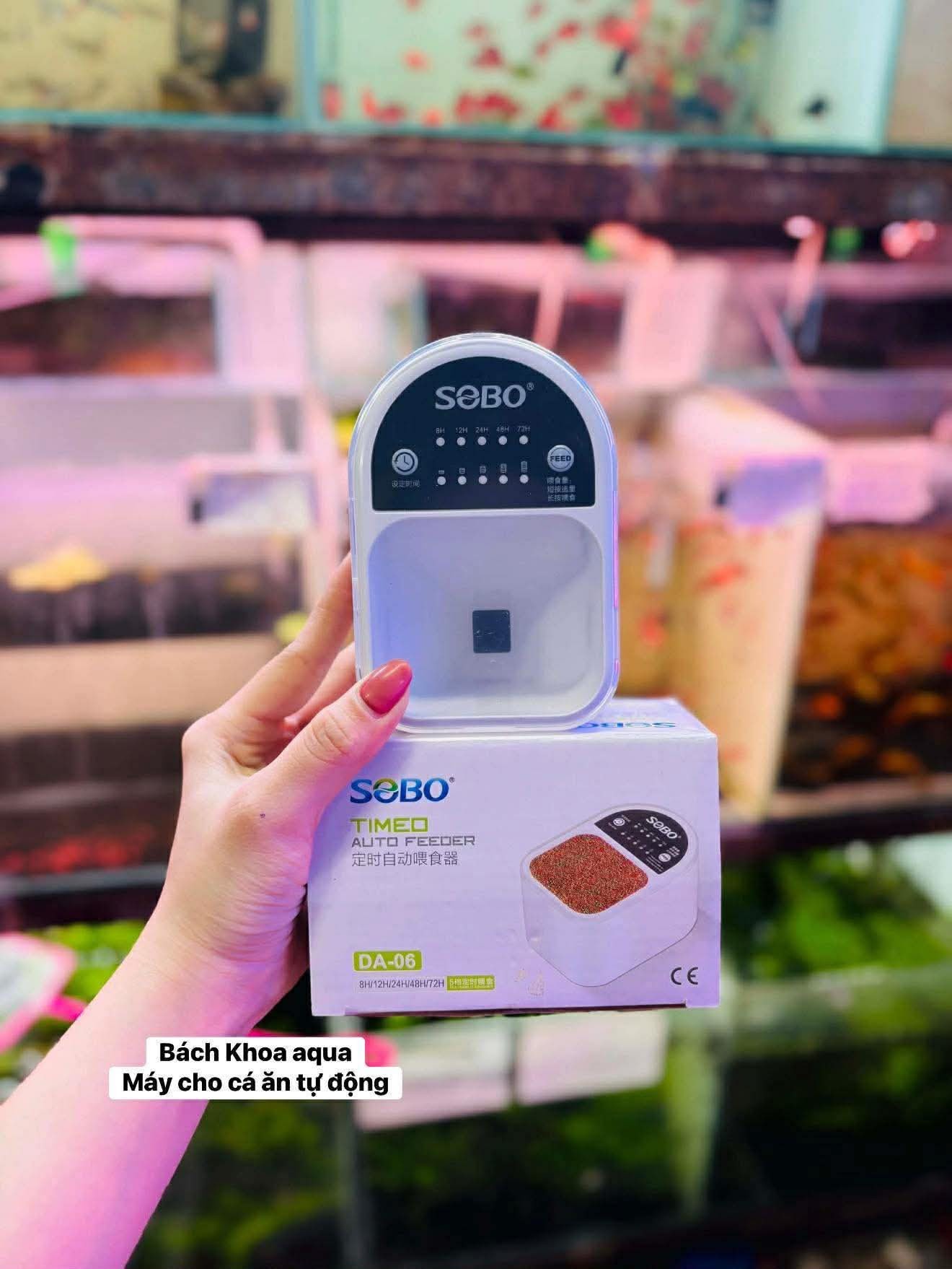 Máy cho cá ăn tiện lợi Sobo DA-06 cài đặt dễ dàng